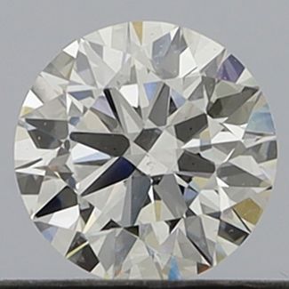 0.41 Carat Round E VS2 EX GIA Natural Diamond