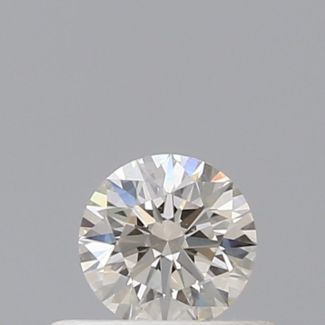 0.31 Carat Round I IF EX GIA Natural Diamond