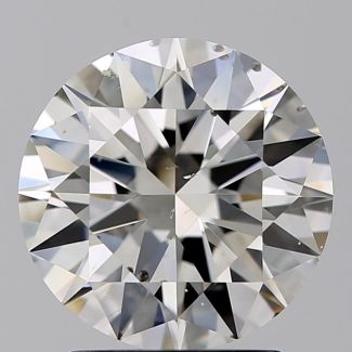 2.00 Carat Round I SI1 EX GIA Natural Diamond