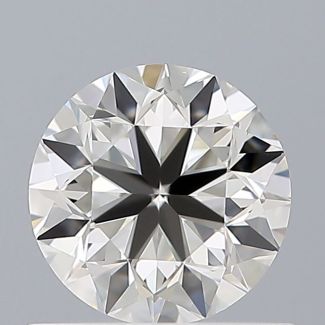 0.6 Carat Round H VS1 VG EX IGI Natural Diamond