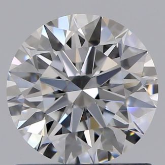 0.86 Carat Round D VS1 EX GIA Natural Diamond