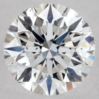 0.24 Carat Round F SI1 EX GIA Natural Diamond