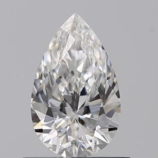 0.56 Carat Pear F VS2 - EX VG GIA Natural Diamond