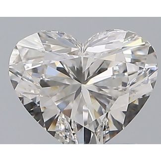 0.9 Carat Heart G VS1 - EX VG GIA Natural Diamond