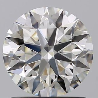 1.11 Carat Round J VVS2 EX GIA Natural Diamond