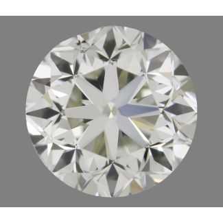 1.00 Carat Round J VS1 GD EX IGI Natural Diamond