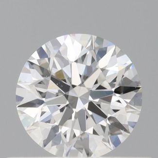 0.5 Carat Round E VS2 EX GIA Natural Diamond