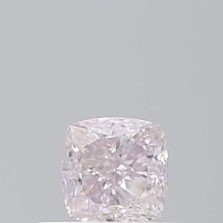 0.41 Carat Cushion Modified Fancy Light Pink VS2 - EX VG GIA Natural Diamond