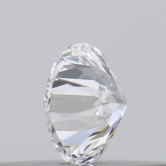 0.15 Carat Round D VVS2 EX GIA Natural Diamond