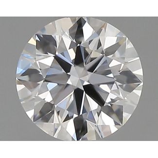 0.51 Carat Round E VS1 EX GIA Natural Diamond