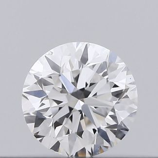 0.18 Carat Round E VS2 VG GIA Natural Diamond