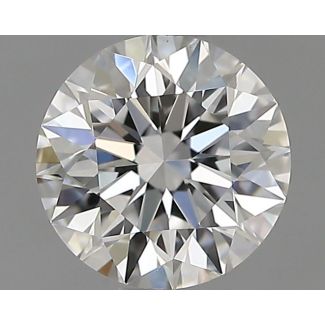 1.0 Carat Round F VS2 EX GD GIA Natural Diamond