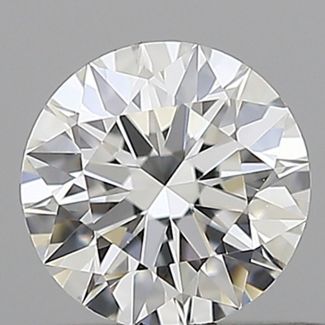 0.35 Carat Round E VVS1 EX GIA Natural Diamond