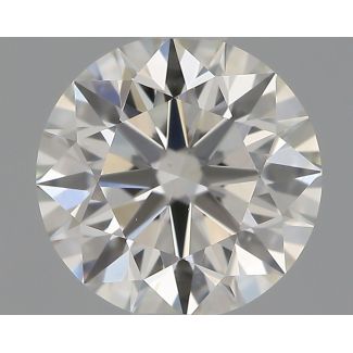 0.7 Carat Round I VS1 EX GIA Natural Diamond