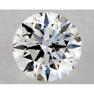 0.61 Carat Round H VS1 EX GIA Natural Diamond