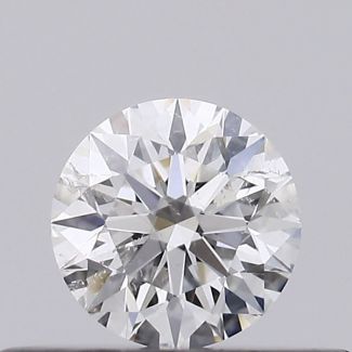 0.26 Carat Round E SI2 EX GIA Natural Diamond