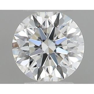 0.21 Carat Round G IF EX GIA Natural Diamond