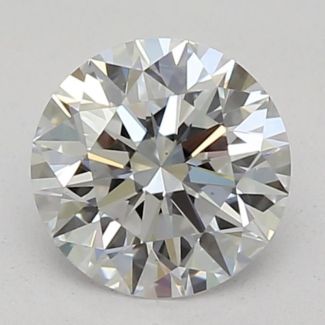 0.53 Carat Round D VS1 EX GIA Natural Diamond