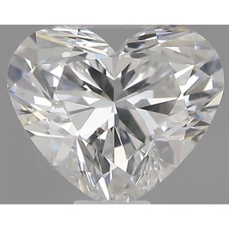 0.32 Carat Heart F SI2 - EX GIA Natural Diamond