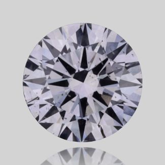 0.4 Carat Round D SI2 EX GIA Natural Diamond