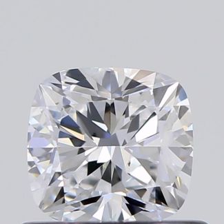 0.53 Carat Cushion Modified D VS2 - EX G GIA Natural Diamond