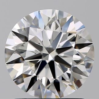 1.30 Carat Round I SI1 EX GIA Natural Diamond