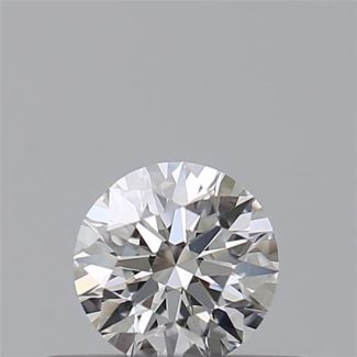 0.3 Carat Round F VVS2 EX IGI Natural Diamond