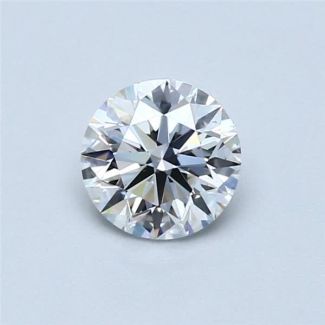 0.8 Carat Round E VS2 EX GIA Natural Diamond