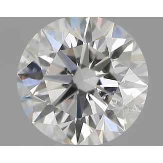 0.30 Carat Round G SI2 EX GIA Natural Diamond