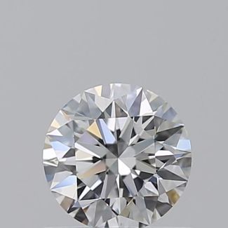 0.54 Carat Round D VVS1 EX GIA Natural Diamond