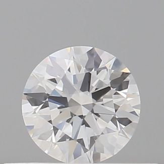 0.35 Carat Round D VVS1 EX GIA Natural Diamond