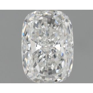 0.6 Carat Cushion Brilliant F VVS1 - EX VG GIA Natural Diamond