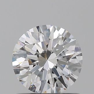 0.71 Carat Round D VVS1 EX GIA Natural Diamond