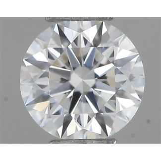 0.22 Carat Round G IF EX GIA Natural Diamond