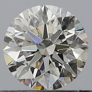 0.6 Carat Round F VS2 EX GIA Natural Diamond