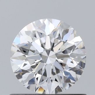 0.6 Carat Round D VS2 EX GIA Natural Diamond