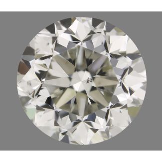 1.00 Carat Round K VS2 GD EX IGI Natural Diamond