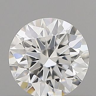 0.26 Carat Round E VVS1 EX GIA Natural Diamond