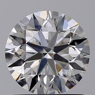 1.0 Carat Round F SI2 EX GIA Natural Diamond