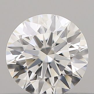 0.27 Carat Round F VVS2 EX GIA Natural Diamond