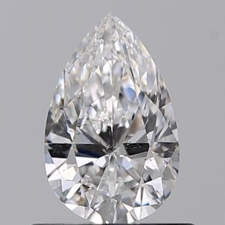 0.55 Carat Pear D SI2 - VG GIA Natural Diamond