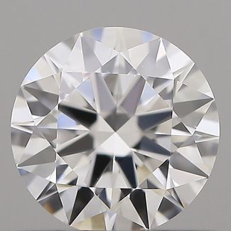 0.47 Carat Round D VVS1 EX GIA Natural Diamond