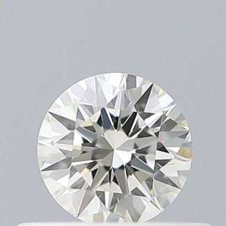 0.31 Carat Round H IF EX IGI Natural Diamond