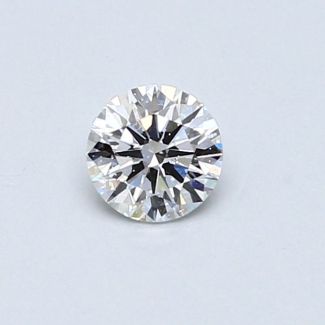 0.32 Carat Round E SI2 EX VG GIA Natural Diamond