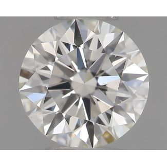 0.31 Carat Round H IF EX IGI Natural Diamond