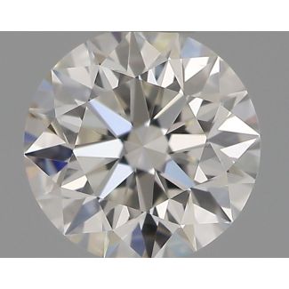 0.4 Carat Round E VS1 EX GIA Natural Diamond