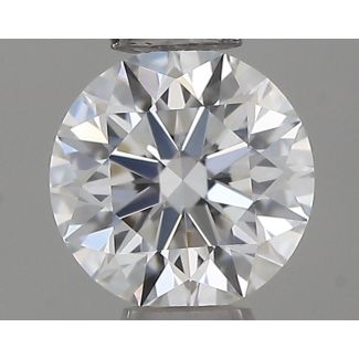 0.31 Carat Round G VVS2 EX GIA Natural Diamond