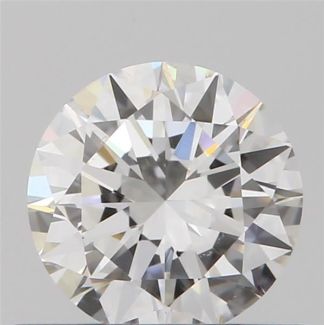 0.50 Carat Round F VVS1 VG GD GIA Natural Diamond