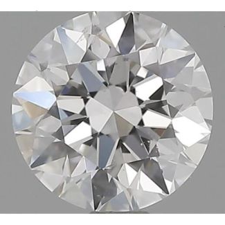 0.5 Carat Round D SI1 EX GIA Natural Diamond