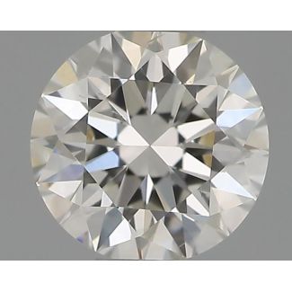 0.30 Carat Round G VS2 EX VG IGI Natural Diamond